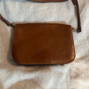 Brown Leather Crossbody Bag